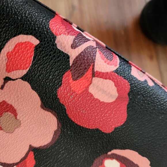 Kate Spade Hawthorne Floral Satchel Handbag Purse - Picture 11 of 13